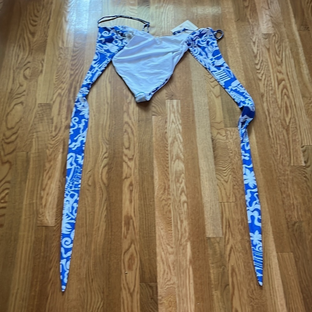 Mara Hoffman Isolde Wrap One-Piece Swimsuit XS NWT - Picture 13 of 16